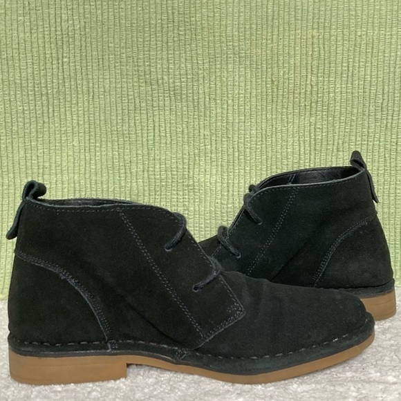 Tommy Bahama Women's Black Suede Evert Casual Lace Chukka Boots Booties SZ US 7 - Picture 6 of 11